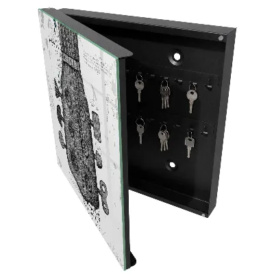 Kulcsdoboz Gitár illusztráció