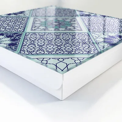 Kulcstartó szekrény falra Geometrikus minta