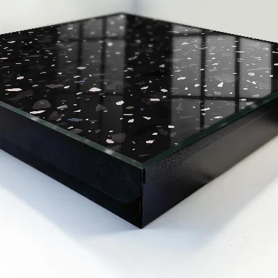 Kulcsdoboz Fekete terrazzo
