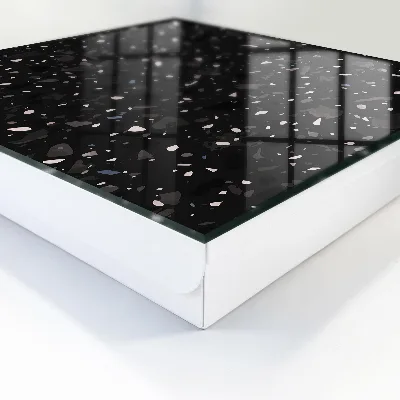 Kulcsdoboz Fekete terrazzo