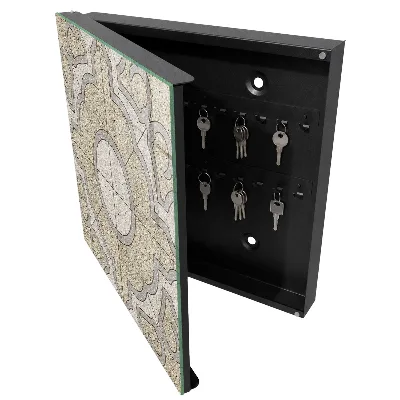 Kulcstartó szekrény falra Elegáns mozaik