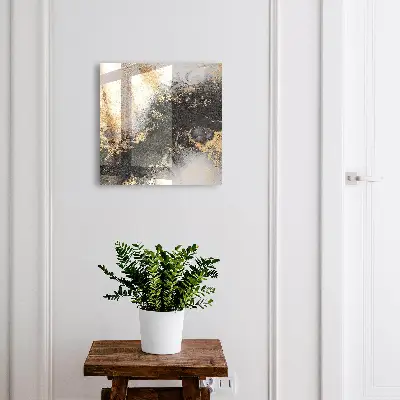 Kulcstartó szekrény falra Fekete elegancia