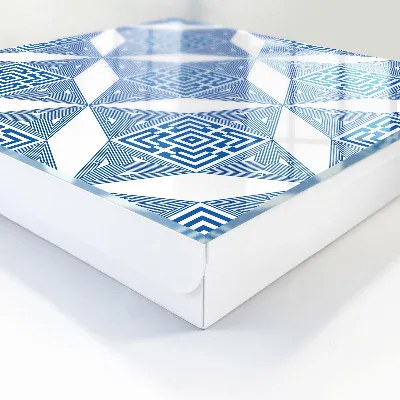 Kulcstartó szekrény Geometrikus minta