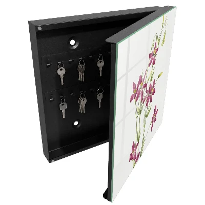 Kulcsdoboz Rózsaszín virágok