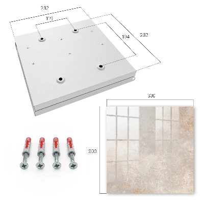Kulcstartó szekrény falra Rusztikus elegancia