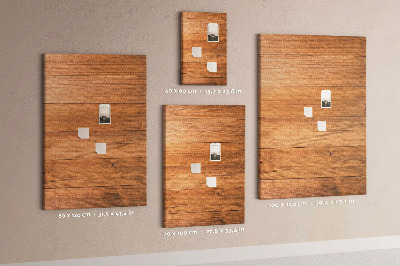 Fali parafa üzenőtábla Fából készült panelek
