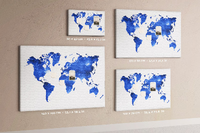 Parafatábla Kozmosz világtérkép
