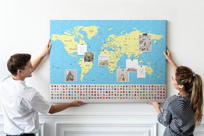 Parafatábla Klasszikus világtérkép