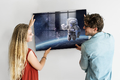 Mágneses tábla gyerekeknek Űrhajós