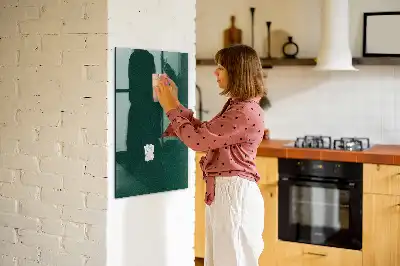 Mágneses írható tábla vonalas levelek mintával