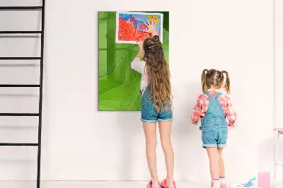 Mágneses írható tábla hullám absztrakció mintával