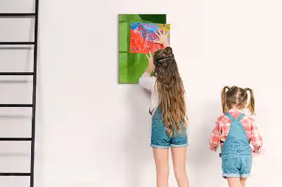 Mágneses írható tábla hullám absztrakció mintával