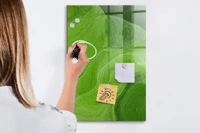 Mágneses írható tábla hullám absztrakció mintával