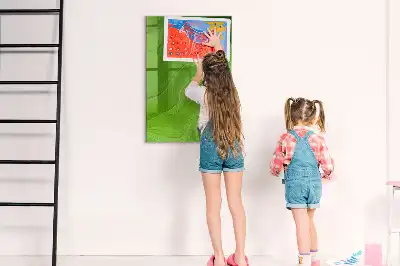 Mágneses írható tábla hullám absztrakció mintával