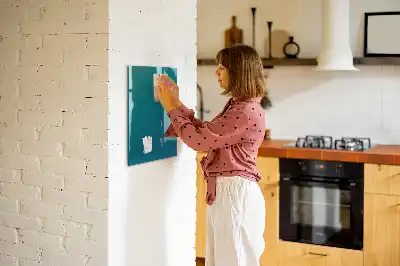 Írható mágnestábla geometriai absztrakció mintával