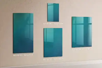 Írható mágnestábla geometriai absztrakció mintával