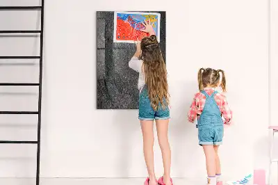 Mágneses írható tábla kő textúrával