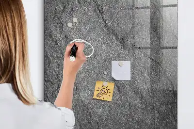 Mágneses írható tábla kő textúrával