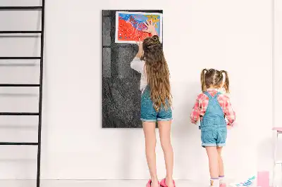 Mágneses írható tábla kő textúrával