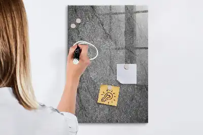 Mágneses írható tábla kő textúrával