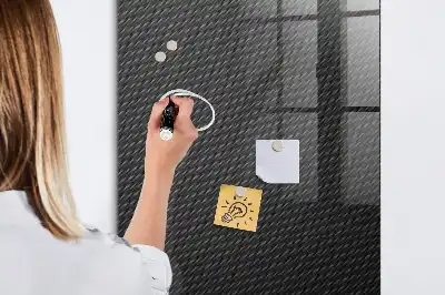Írható mágnestábla sötét mintás kivitel