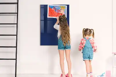 Írható mágnestábla sötétkék színben