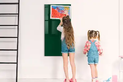Mágneses írható tábla palackzöld színű