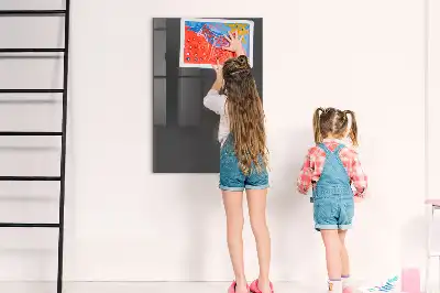 Írható mágnestábla szürke színben