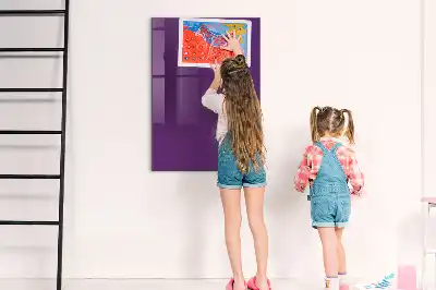 Mágneses írható tábla ibolya színben