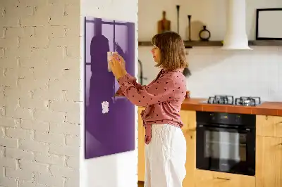 Mágneses írható tábla ibolya színben
