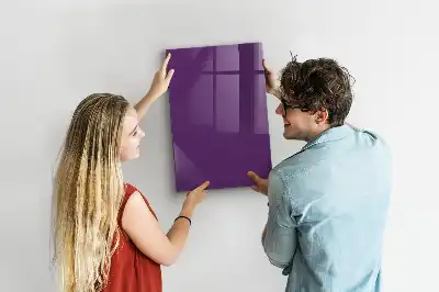 Mágneses írható tábla ibolya színben