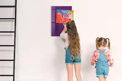 Mágneses írható tábla ibolya színben