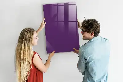 Mágneses írható tábla ibolya színben