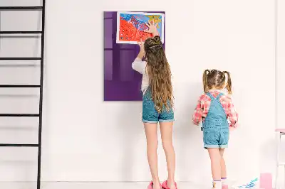 Mágneses írható tábla ibolya színben
