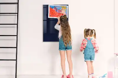 Írható mágnestábla sötét tengerészkék színben