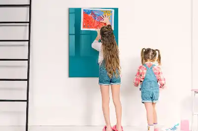 Mágneses írható tábla tengeri színű