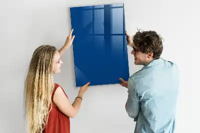 Írható mágnestábla kék színben