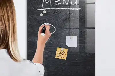 Mágneses írható tábla menü tábla