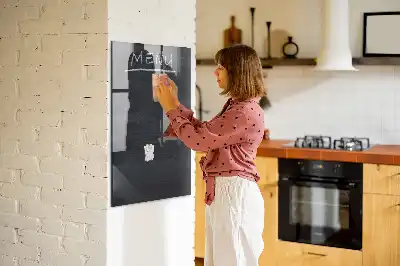 Mágneses írható tábla menü tábla