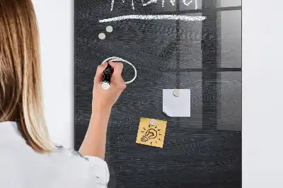 Mágneses írható tábla menü tábla