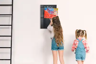 Mágneses írható tábla menü tábla