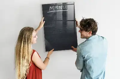 Mágneses írható tábla menü tábla