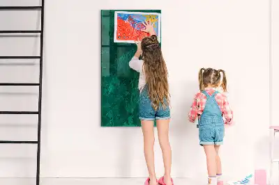 Mágneses írható tábla smaragdzöld színben