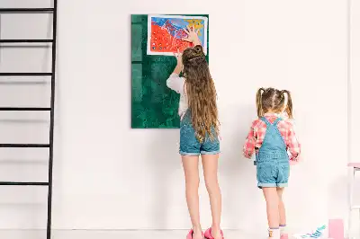Mágneses írható tábla smaragdzöld színben