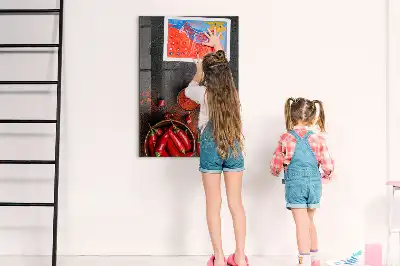 Őrölt paprika mágneses írható tábla