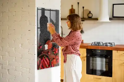 Őrölt paprika mágneses írható tábla