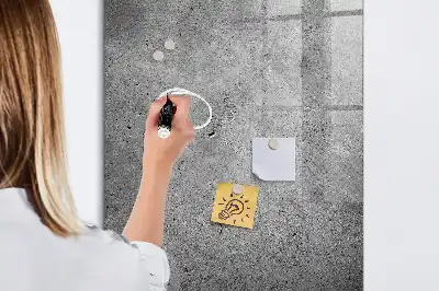 Írható mágnestábla beton hatású