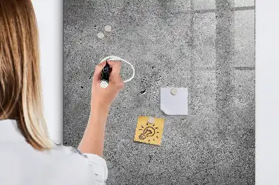 Írható mágnestábla beton hatású