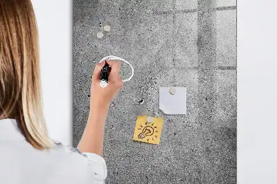 Írható mágnestábla beton hatású