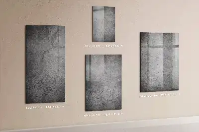 Írható mágnestábla beton hatású